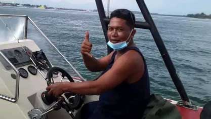 Dive master PADI Komang Arik - Liberty Wreck Dive